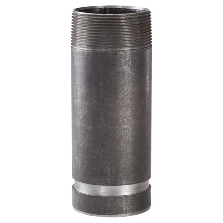 Usa Industrials Grvd Pipe Nipple - Blk-Ctd - Schedule 40 - Welded - Thrded on One End - 2-1/2 NPT Male - 4 Lng ZUSA-PF-18285